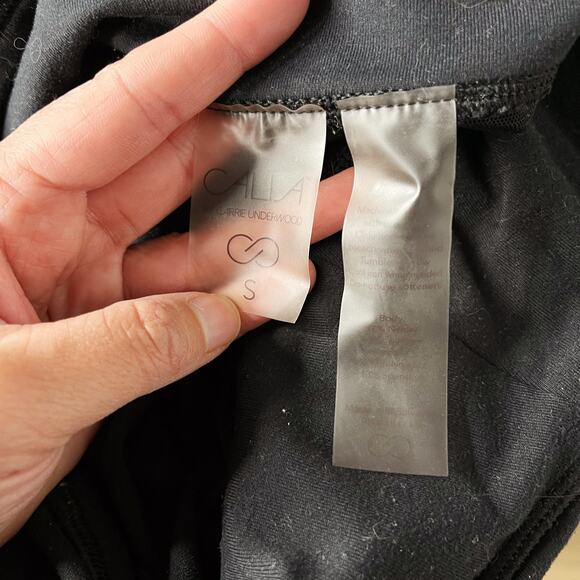 Calia By Carrie Underwood Small Set of 2 Black Leggings Energize Criss Cross - Picture 10 of 11